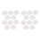 20 Pcs Small Round Transparent Plastic Coin Capsules Box 30mm 1