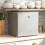 46 Litre Lockable Countertop Fridge - Grey 3
