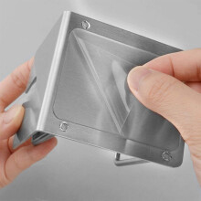 3X Support de Rasoir électrique Support de Rasoir Mural Auto-Adhésif en Acier Inoxydable Support de Rasoir de Salle de Bain Mural