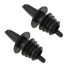 10Pcs Plastic FreeFlow Liquor Spirit Bottle Pourer Bar Wine Cocktail Drinks