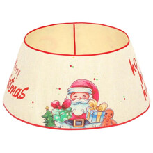 DéCor D'Arbre de NoëL Surround Base Couverture Jupe Pied Ornement Coloré Dessin Animé pour la Maison Jupe D'Arbre de NoëL FêTe,A