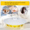 Flea Trap for Inside Your Home Flea Light Trapper Indoor Fly Killer Warm & UV LED Light Flea Fighting Tool Kit for Flea 8