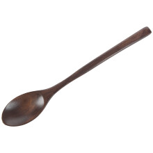 Wooden Spoons, 60 Pieces Wood Soup Spoons for Eating Mixing Stirring Cooking, Long Handle Spoon