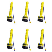 6X Lampe de Poche de Plongée Sous-Marine étanche LED Plongée Sous-Marine Lumière de Plongée Sous-Marine LED Lampe de Plongée