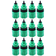 Tuyau D'Arrosage Pipe Adaptateur A Usage Unique Raccord de Connecteur de Robinet pour Irrigation Paquet de 12