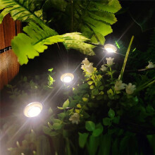 Luz de Chão de Alto-Falante Pequeno Alimentada Por Energia Solar Luz de Caminho Ao Ar Livre Luz de Jardim Luz LED Decorativa de Atmosfera