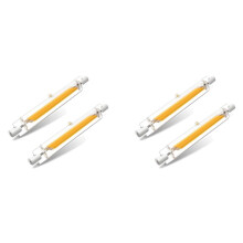 Lampes LED R7S 118 mm à Intensité Variable, Ampoules LED R7S 20 W de Remplacement pour Ampoules Halogènes 200 W, Blanc Chaud, Lot de 4