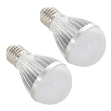 2X E27 5W 12V Haute Puissance Ampoule Lumiere Blanche