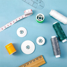 15 Pcs Spool Cap Sewing Machine Spool Pin Cap Small Medium Large Replacement Spool Cap White Sewing Replacement Parts