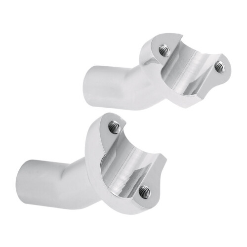 Risers de Guiador Pullback Altos Cromados de 3,5 Polegadas para  Softail Dyna Sportster Touring Pullback AlumíNio Reto