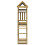 VidaXL vidaXL Play Tower Brown 85 x 52.5 x 239 cm Solid Impregnated Wood 4
