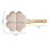 Heart Shaped Egg Pan  Egg Dumpling Pan Hamburger Steak 4 Grid Breakfast Pan, White 8