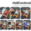 ANENG Digital Multimeter AC Current Voltage Meter True RMS Capacitance Meter Temp Resistance Auto Electrical Test Tool 4