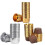 100Pcs Foil Cupcake Cups Disposable Muffin Liners Baking Cups Cupcake Tip Pan Ramekin Holders Little Pudding Cups 6