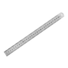 (30CM) 15cm/20cm/30cm/40cm/50cm Metal Ruler Stainless Steel Straight Ruler Measuring Ruler Precision Double Sided Measure Ruler