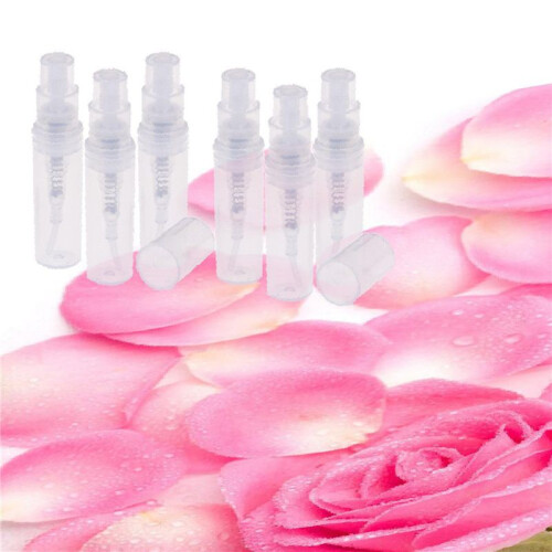 Transparent 2 ML Spray Plastic Bottle Spray Perfume Empty Sample Bottle Suitable for Travel Party 300Pcs 1
