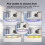 Flea Trap for Inside Your Home Flea Light Trapper Indoor Fly Killer Warm & UV LED Light Flea Fighting Tool Kit for Flea 2