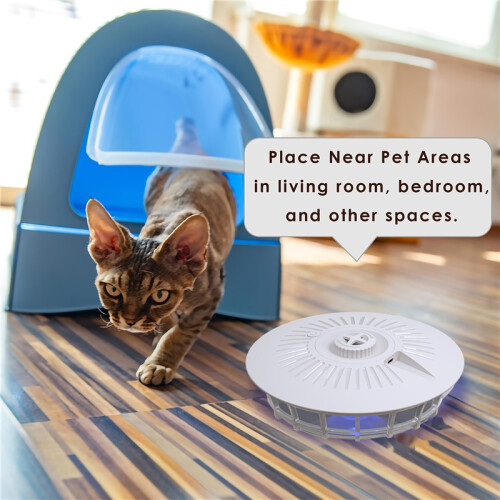Flea Trap for Inside Your Home Flea Light Trapper Indoor Fly Killer Warm & UV LED Light Flea Fighting Tool Kit for Flea 2