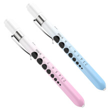 (A) 2-Pack Daily Use LED Rechargeable Pen Lights, Small Handheld Flashlights, Holiday Gifts for Parents, Students, and