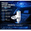 Hd Smart Dynamic 5d Holographic Night Light Projector Galaxy Projector 5 in 4