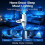 Hd Smart Dynamic 5d Holographic Night Light Projector Galaxy Projector 5 in 6