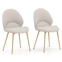 Eetkamerstoelen set van 2, ergonomisch, draagvermogen 150 kg