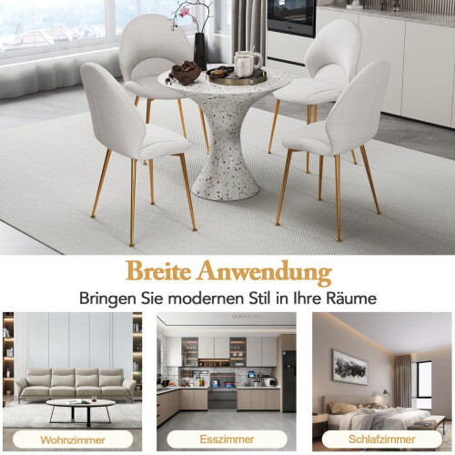 Eetkamerstoelen set van 2, ergonomisch, draagvermogen 150 kg 1