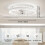 VOLISUN Smart Ceiling Fan with Light and Remote White 50cm 6