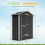 Birchtree BIRCHTREE 10x14FT Metal Garden Shed, Anthracite 8