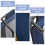 Blue Large Raised Dog Bed for Pets 7