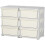 Kids Storage Unit, with Six Drawers - Cream 2