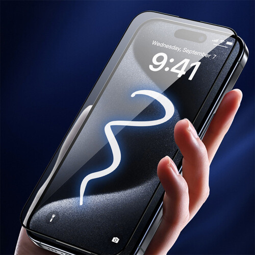 3-Pack HD Tempered Glass Screen Protector with Dust-Free Applicator compatible with iPhone 16 Pro 2