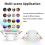 Tuya   LED Downlight LED Lamp Bulb Dimmable RGB RF 2.4G Remote Group Control Led Spot Light 10W 2