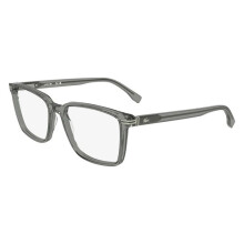 Óculos de Grau Lacoste L2986 55/17/145 Cinza Transparente Acetato MASCULINO L2986