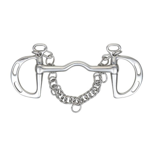 (5.5in, Silver) Shires Horse Kimblewick Bit