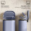 30 L Modern Curved Kitchen Bin - Grey 5
