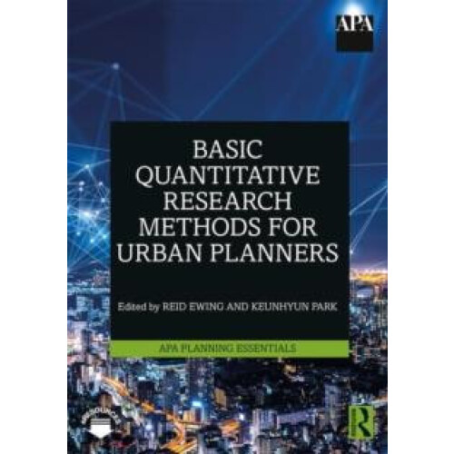 Basic Quantitative Research Methods for Urban Planners Paperback Book