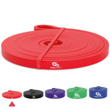 Coresteady Pull Up Bands & Resistance Bands - Rubber Heavy Duty Elastic Loop Band for Men & Women - Build Fit Power & Muscle - Training, Fitness Assis