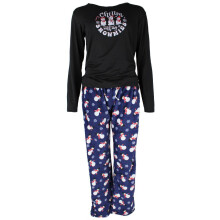 Cozy Couture Women's Chilling with my Snowmies Plus Size Pyjama Set