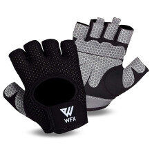 WESTWOOD FOX Weight Lifting Gloves with Wrist Wrap Support,Gym Gloves for Men and Women, Anti Slip, Breathable, Workout Training, Hanging, Pull-Ups, D