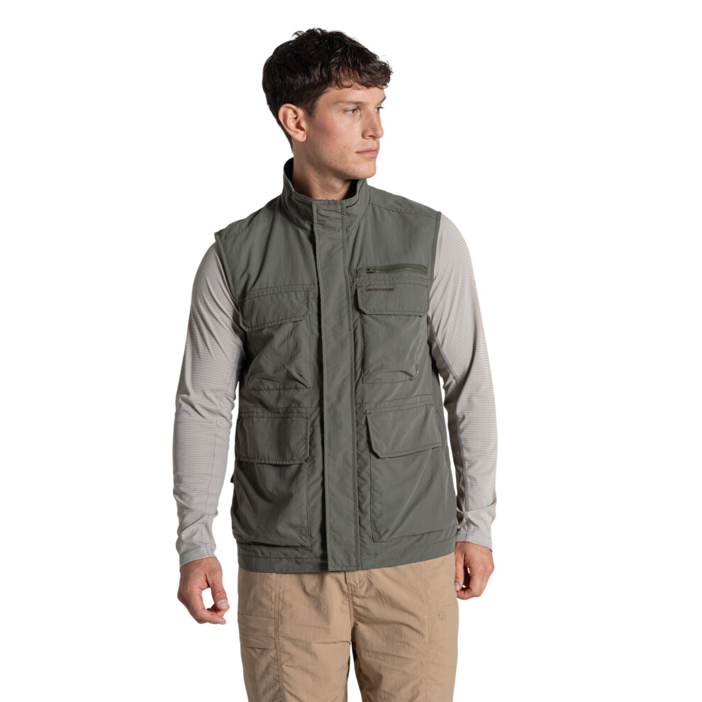 Craghoppers (Xl, Dark Sage) Mens Adventure V Nosilife Gilet