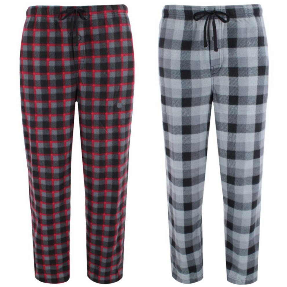 Photos - Other Textiles Fruit of the Loom Men's Flannel Pyjama Pant (Pack of 2)