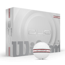 WILSON 2025 DUO SOFT TRK360 GOLF BALLS - WHITE - 1 Dozen