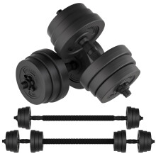 Gallant Adjustable Weights Dumbbells Set, 2-in-1 Dumbbell & Barbell, 20kg