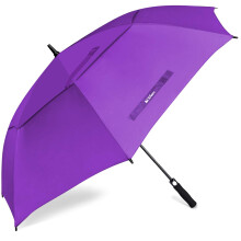 ACEIken Golf Umbrella Windproof Large 62Inch,Double Canopy Vented,Purple