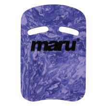Maru Swimming Kickboard (Dark Purple/Purple) – Buoyant Foam Swim Float for Kick Strength & Technique – L42xW28cm – Easy-Grip, Non-Chafing Swimmi