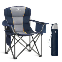 ALPHA CAMP Camping Chairs for Adults Camping Chairs for Heavy People, Blue