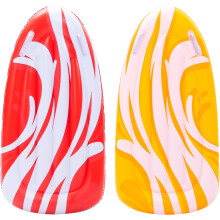 JOYIN 2 Pack Inflatable Body Boards for Water Slides, Body Board for Lawn Waterslides, Swimming Pool Floating Learn to Swim, Summer Water Fun Toy for