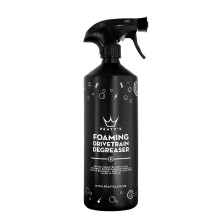 Peaty's Foaming Drivetrain Bike Degreaser - High-Strength Drivetrain Cleaner & Chain Degreaser Spray, Biodegradable Bike Cleaner, Safe on Waterproof G