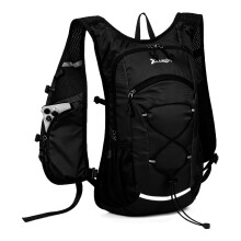 Asnewkit Ultra Lightweight Backpack, 18L Waterproof Hiking Rucksack Bag for Women Men Outdoor Camping, Work Bag, Black